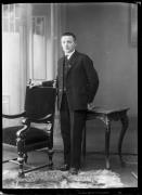 Ripresa in studio. Ritratto di un uomo