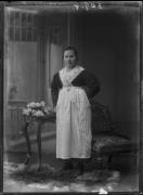 Ripresa in studio. Ritratto di una donna