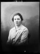 Ripresa in studio. Ritratto di una donna