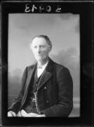 Ripresa in studio. Ritratto di un uomo