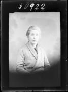 Ripresa in studio. Ritratto di una donna