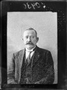 Ripresa in studio. Ritratto di un uomo