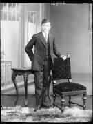 Ripresa in studio. Ritratto di un uomo