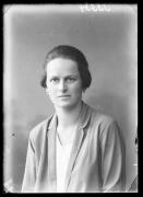 Ripresa in studio. Ritratto di una donna