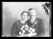 Ripresa in studio. Ritratto di gruppo di un uomo e di una donna