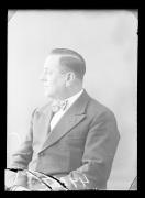 Ripresa in studio. Ritratto di un uomo