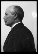 Ripresa in studio. Ritratto di un uomo