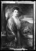 Riproduzione. Ritratto dipinto di una donna