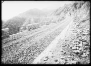 Ripresa in esterno. Costruzione di una strada