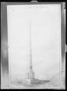 Riproduzione, Disegno di una colonna, con l'iscrizione 