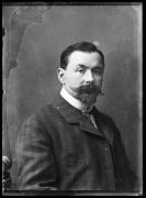 Ripresa in studio. Ritratto di un uomo