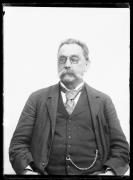 Ripresa in studio. Ritratto di un uomo