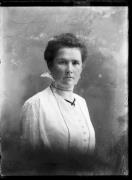 Ripresa in studio. Ritratto di una donna