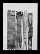 Ripresa di oggetti. Quattro cinture