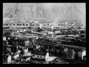 Ripresa in esterno. Oltrisarco (Bolzano) vista dall´alto