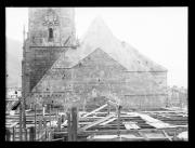 Ripresa in esterno. Ricostruzione del duomo di Bolzano