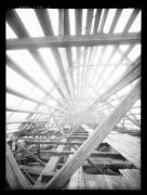 Ripresa interno. Ricostruzione del tetto del duomo di Bolzano