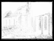 Ripresa in esterno. Rovine del duomo di Bolzano