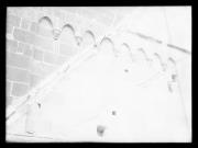 Ripresa in esterno. Muro del campanile del duomo di Bolzano