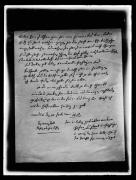 Ripresa di un oggetto. Lettera
