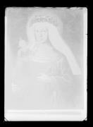 rappresentazione di un santo/una santa (Positivo) di Fotostudio Waldmüller