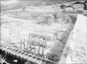 Ripresa in esterno. Cantiere di un ponte