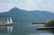 Barche a vela presso il Lago di Caldaro