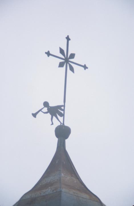 Angelo sul campanile di Premione a Trento