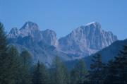 La Marmolada vista dal Passo di Carezza