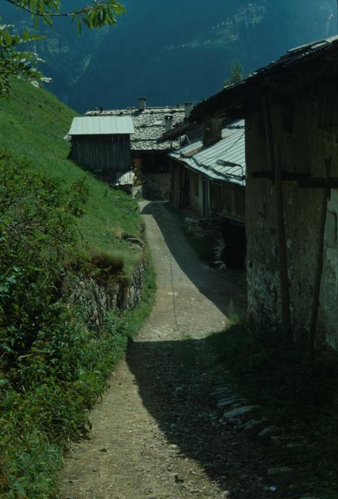 Häuser im Fassatal