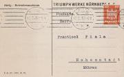 produttore di macchine da scrivere (Positivo) di Triumph Werke Nürnberg A.G.