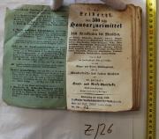 Huseland: Der Leibarzt, oder 500 beste Hausarzneimittel gegen 145 Krankheiten der Menschen. Quedlingburg - Leipzig 1856.