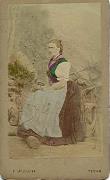 ritratto di donna (Positivo) di Largajoli, Franz (1860/01/01 - 1880/12/31)