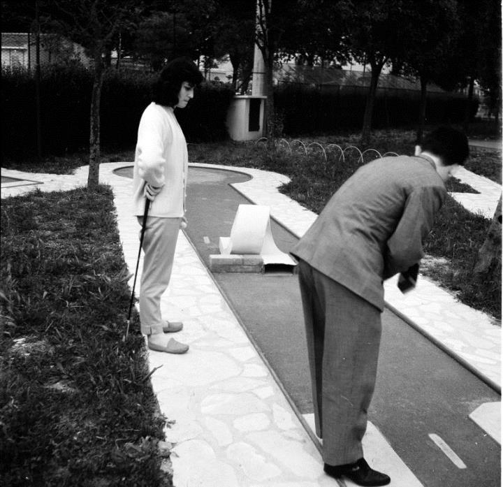 Minigolf (Positivo) di Foto Hermann Frass, Bozen,Hermann Frass (1955/08/01 - 1955/08/31)