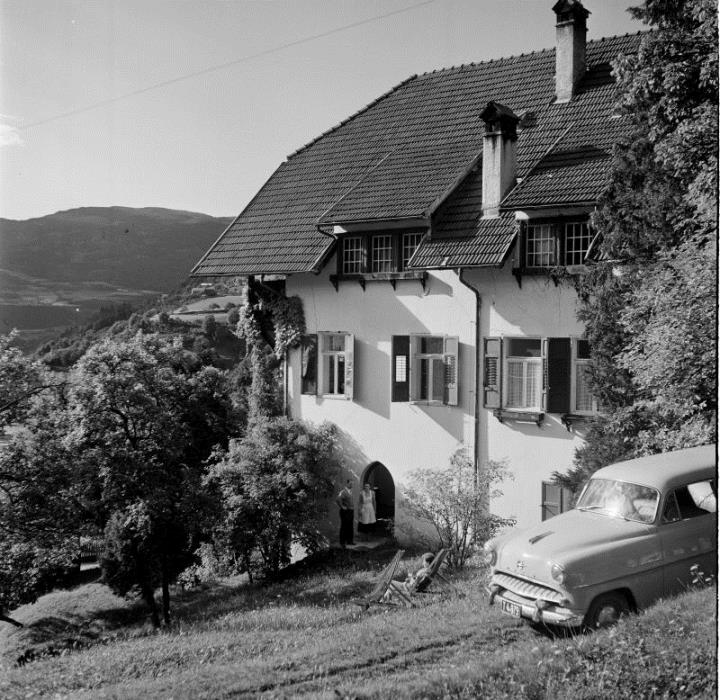pensione (Positivo) di Foto Hermann Frass, Bozen,Hermann Frass (1955/08/01 - 1955/08/31)