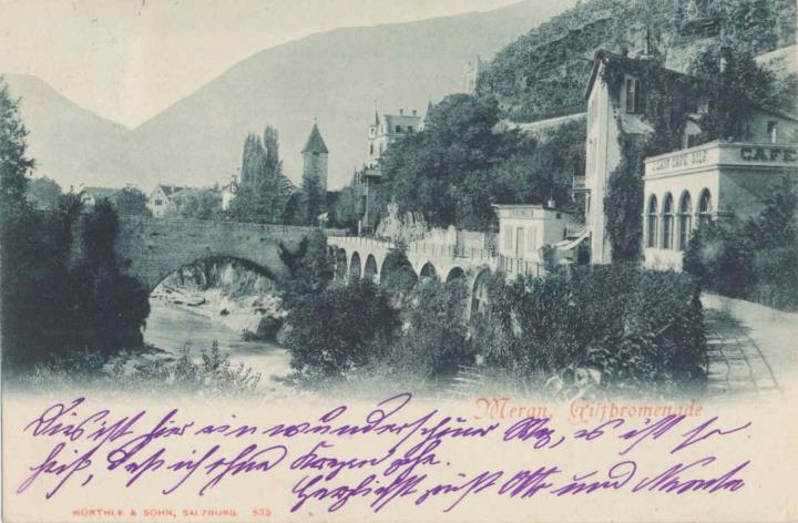 Straße (Positivo) di Würthle & Sohn (1887/01/01 - 1899/12/31) <br>Diritti: Palais Mamming Museum