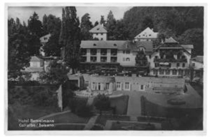 Hotel (Positivo) di Foto V. Vojta, Klobenstein (1928/08/06 - 1928/08/06)