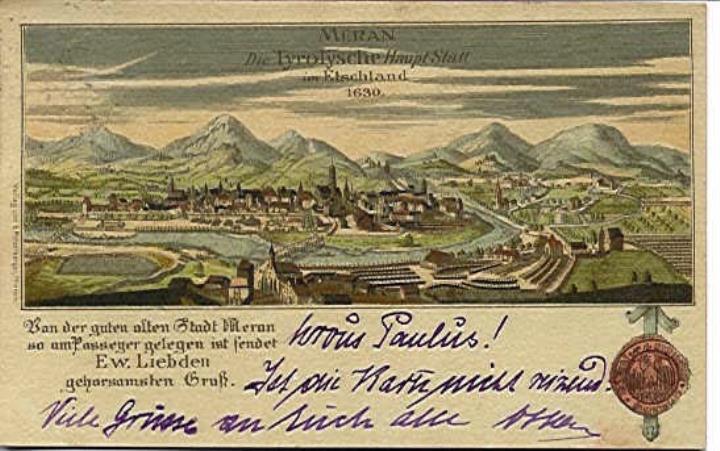 Stadtansicht (Positivo) di Merian, Matthaeus <der Ältere>,Pötzelberger (1870/01/01 - 1910/12/31)
