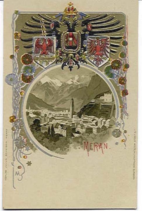 Stadtansicht (Positivo) di Scheibein, Julius (1890/01/01 - 1915/12/31) <br>Diritti: Palais Mamming Museum