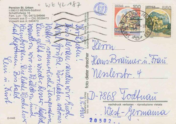 Gastbetrieb (Positivo) di Foto Dieter Drescher (1958/01/01 - 1990/12/31) <br>Diritti: Palais Mamming Museum